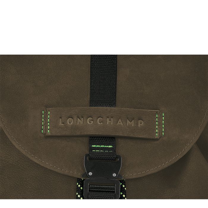 Longchamp 3D Miesten Reppu Khaki | 2380415-LG