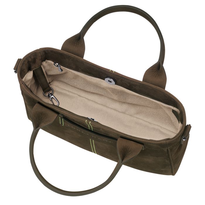 Longchamp 3D Naisten Käsilaukut Khaki | 2641897-IZ