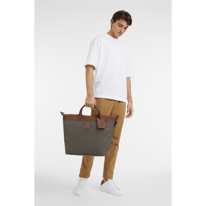 Longchamp Boxford Miesten Matkakassit Ruskea | 0361827-FV