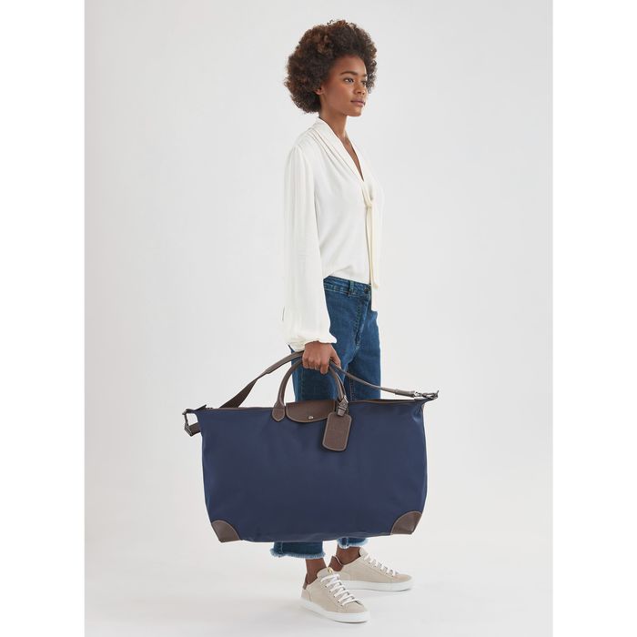 Longchamp Boxford Miesten Matkakassit Sininen | 4306127-ZF