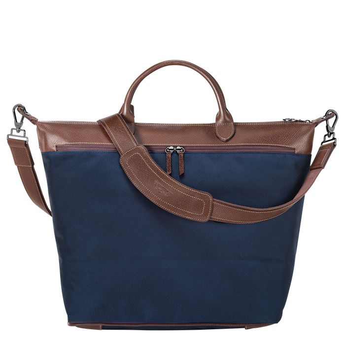 Longchamp Boxford Miesten Matkakassit Sininen | 8529160-OC