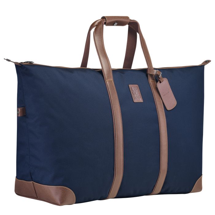 Longchamp Boxford Miesten Matkakassit Sininen | 8691735-VI