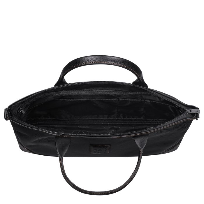 Longchamp Boxford Miesten Salkku Mustat | 1498763-IQ