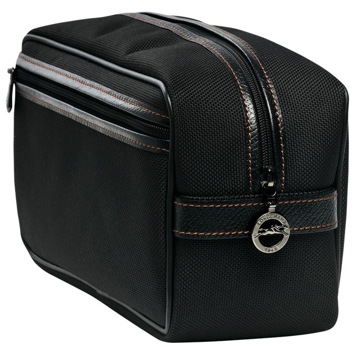 Longchamp Boxford Miesten Toilettilaukku Mustat | 0423659-RX