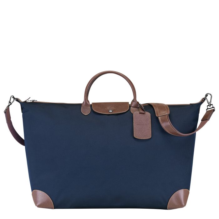 Longchamp Boxford Naisten Matkakassit Sininen | 7598021-GY