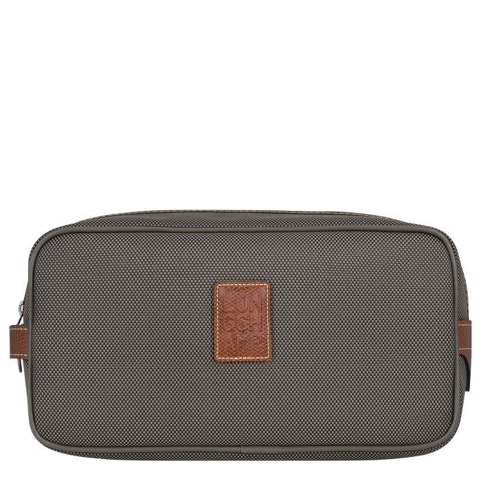 Longchamp Boxford Naisten Toilettilaukku Ruskea | 4316298-VW