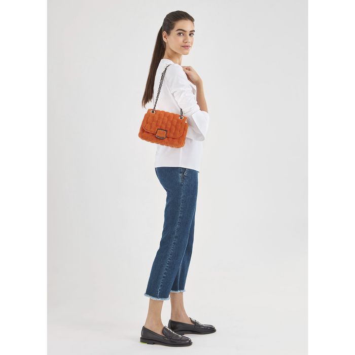 Longchamp Brioche Eponge Naisten Crossbody Laukut Oranssi | 8713564-AE