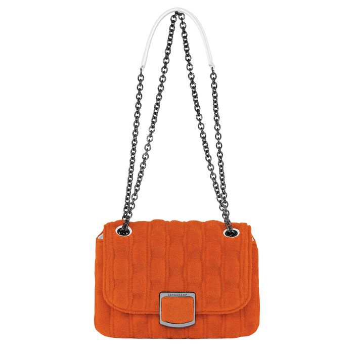 Longchamp Brioche Eponge Naisten Crossbody Laukut Oranssi | 8713564-AE