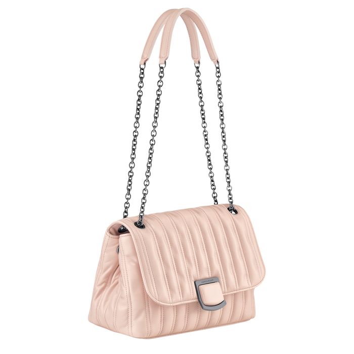 Longchamp Brioche Naisten Crossbody Laukut Vaaleanpinkki | 4157680-AO