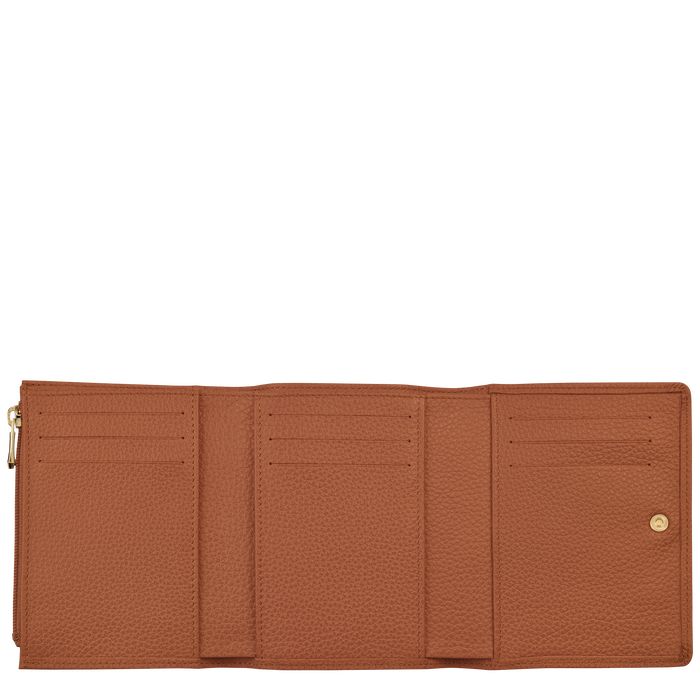 Longchamp Le Foulonne Miesten Lompakko Caramel Colour | 4139850-JX