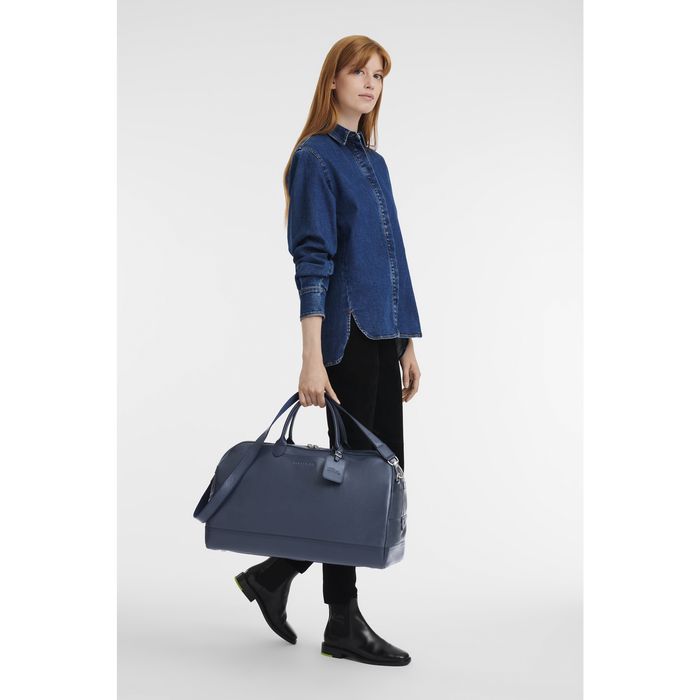 Longchamp Le Foulonne Miesten Matkakassit Laivastonsininen | 2587419-MB