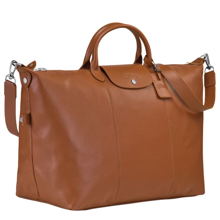 Longchamp Le Foulonne Miesten Matkakassit Caramel Colour | 6587934-PJ