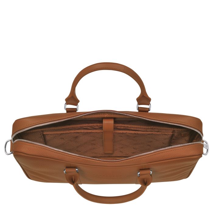 Longchamp Le Foulonne Miesten Salkku Caramel Colour | 6715420-TW