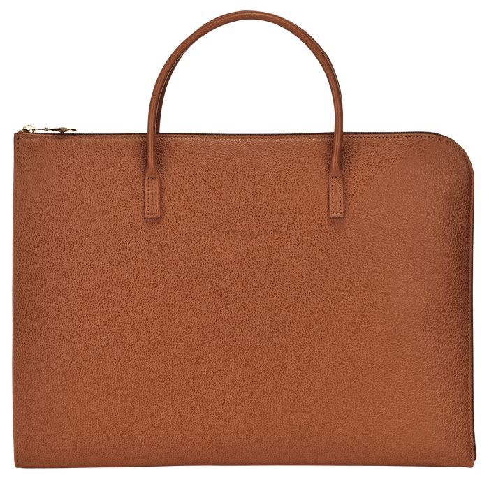 Longchamp Le Foulonne Miesten Salkku Caramel Colour | 9506874-BQ