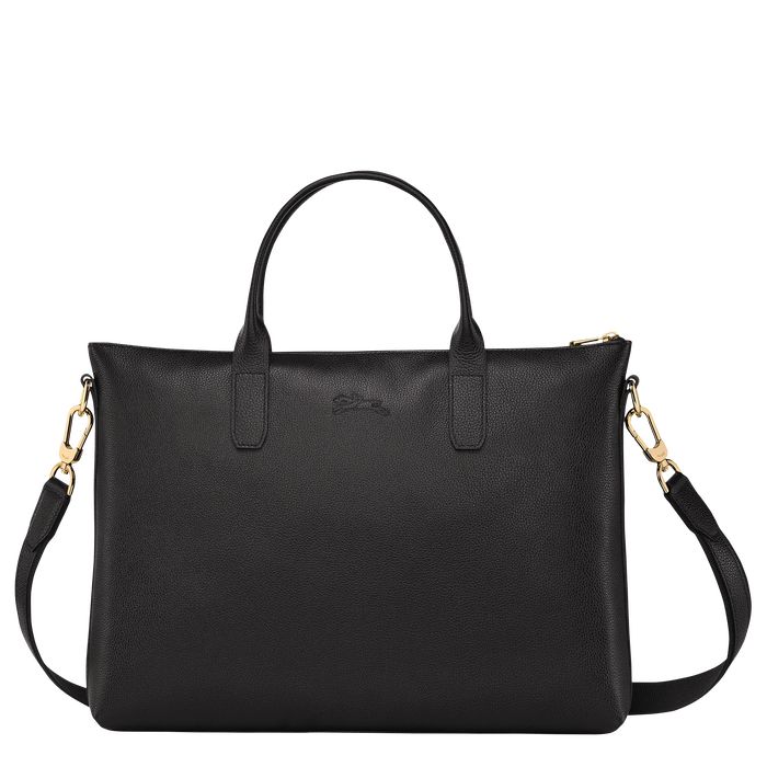 Longchamp Le Foulonne Miesten Salkku Mustat | 0361429-NR