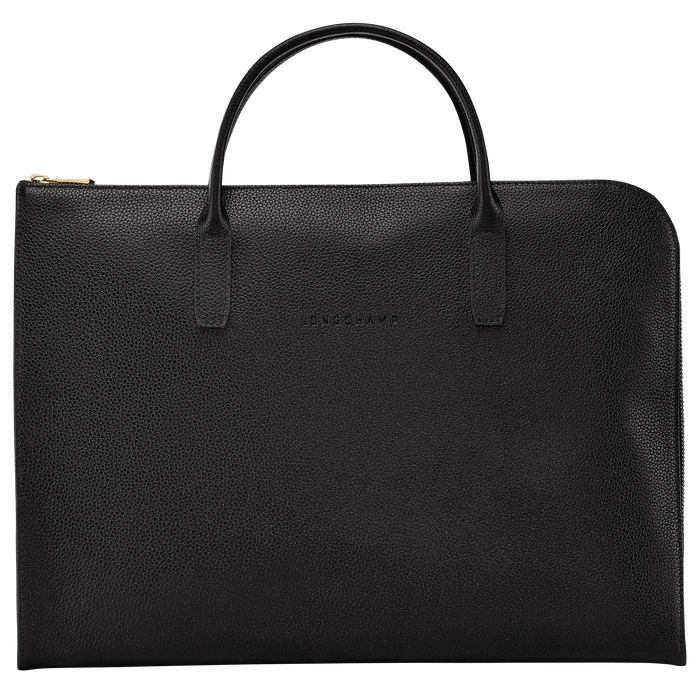 Longchamp Le Foulonne Miesten Salkku Mustat | 9243817-ZK