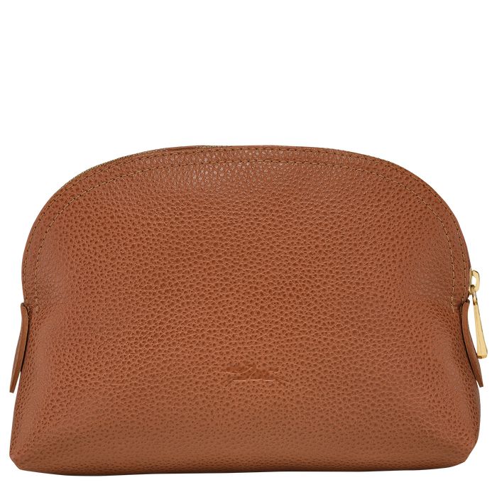 Longchamp Le Foulonne Miesten Toilettilaukku Caramel Colour | 0492183-ZV