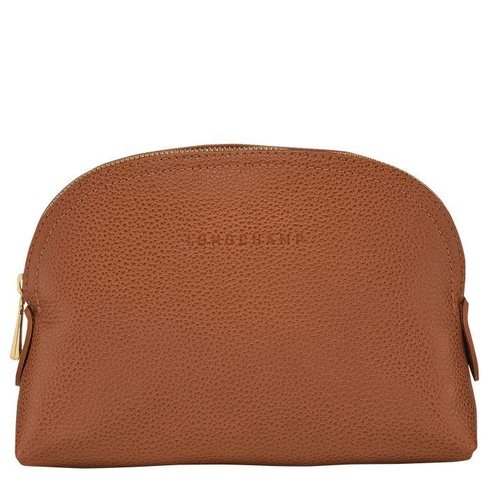 Longchamp Le Foulonne Miesten Toilettilaukku Caramel Colour | 0492183-ZV