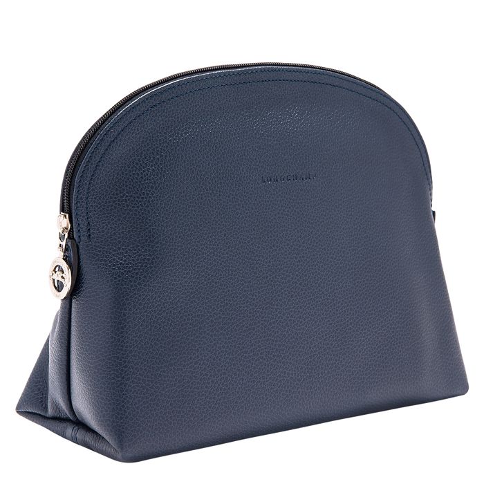 Longchamp Le Foulonne Miesten Toilettilaukku Laivastonsininen | 6537942-LV