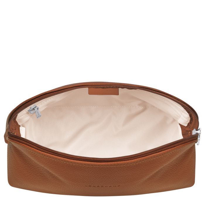 Longchamp Le Foulonne Miesten Toilettilaukku Caramel Colour | 6819753-SU