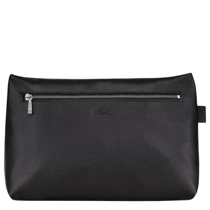 Longchamp Le Foulonne Miesten Toilettilaukku Mustat | 8264935-AO