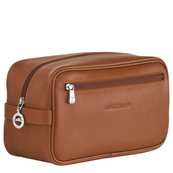 Longchamp Le Foulonne Miesten Toilettilaukku Caramel Colour | 9314062-XJ