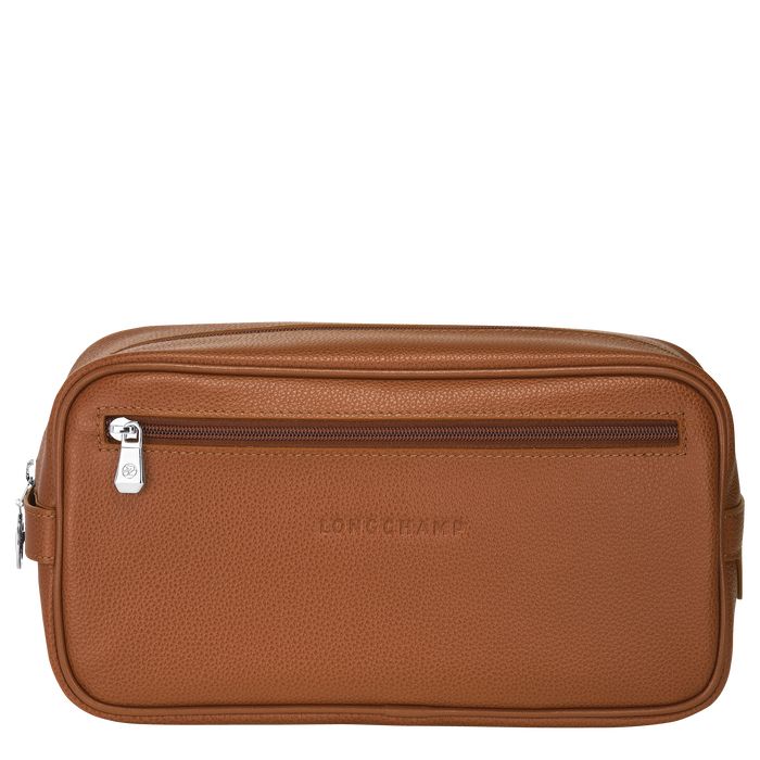 Longchamp Le Foulonne Miesten Toilettilaukku Caramel Colour | 9314062-XJ