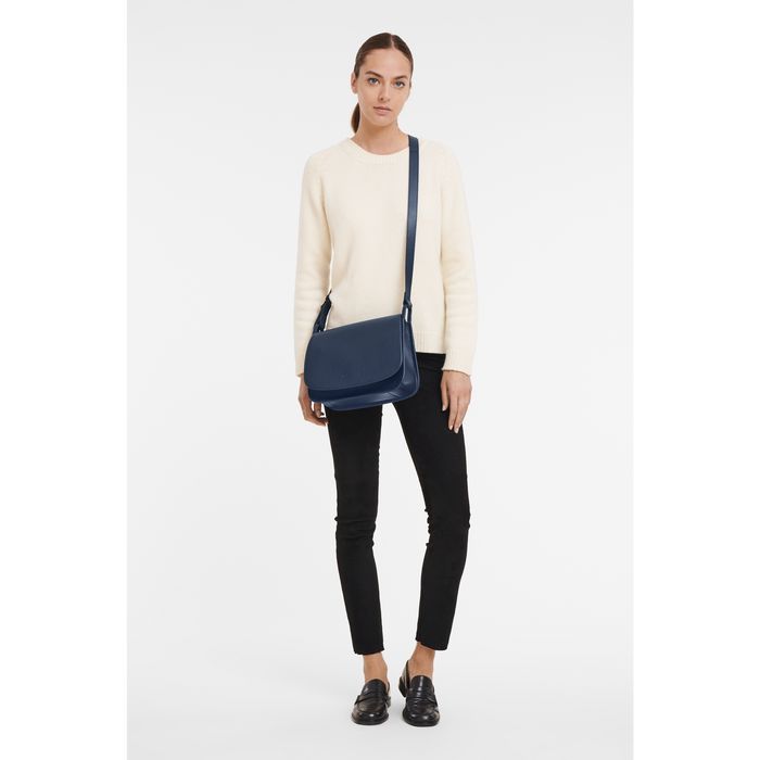 Longchamp Le Foulonne Naisten Crossbody Laukut Laivastonsininen | 4253901-OE