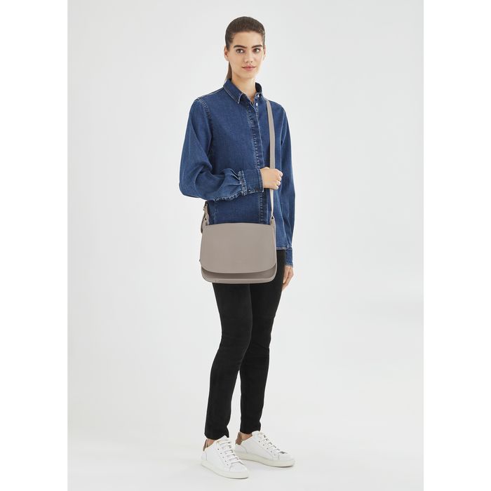 Longchamp Le Foulonne Naisten Crossbody Laukut Harmaat | 8506231-VN