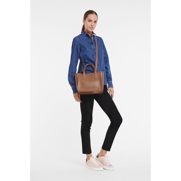 Longchamp Le Foulonne Naisten Käsilaukut Caramel Colour | 6038475-SF