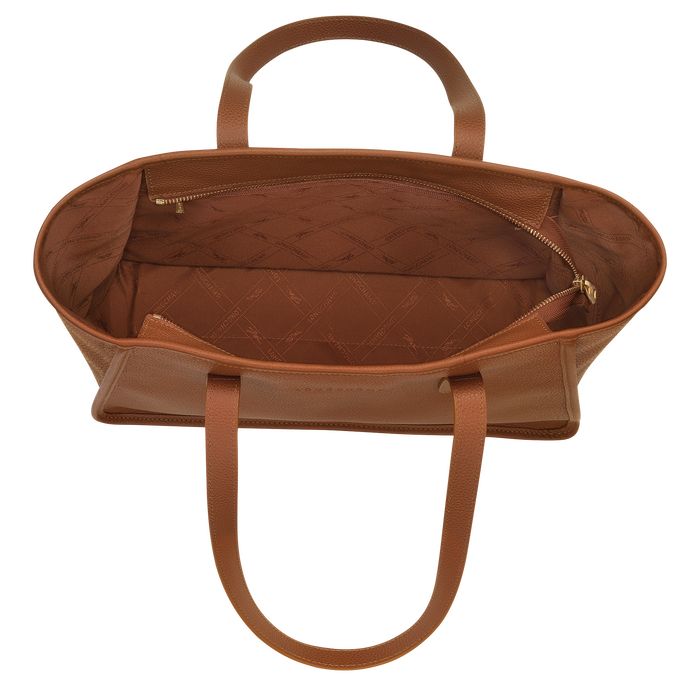 Longchamp Le Foulonne Naisten Olkalaukku Caramel Colour | 5067193-SX