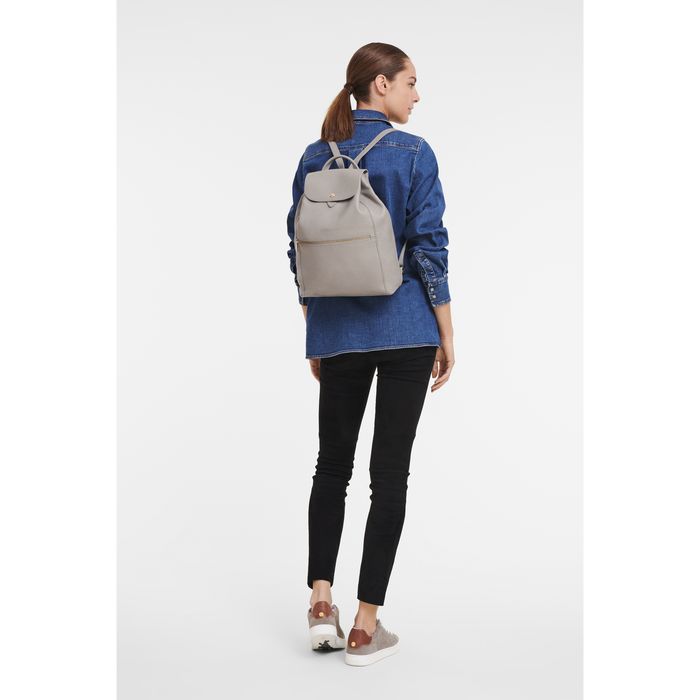 Longchamp Le Foulonne Naisten Reppu Harmaat | 3065874-RN