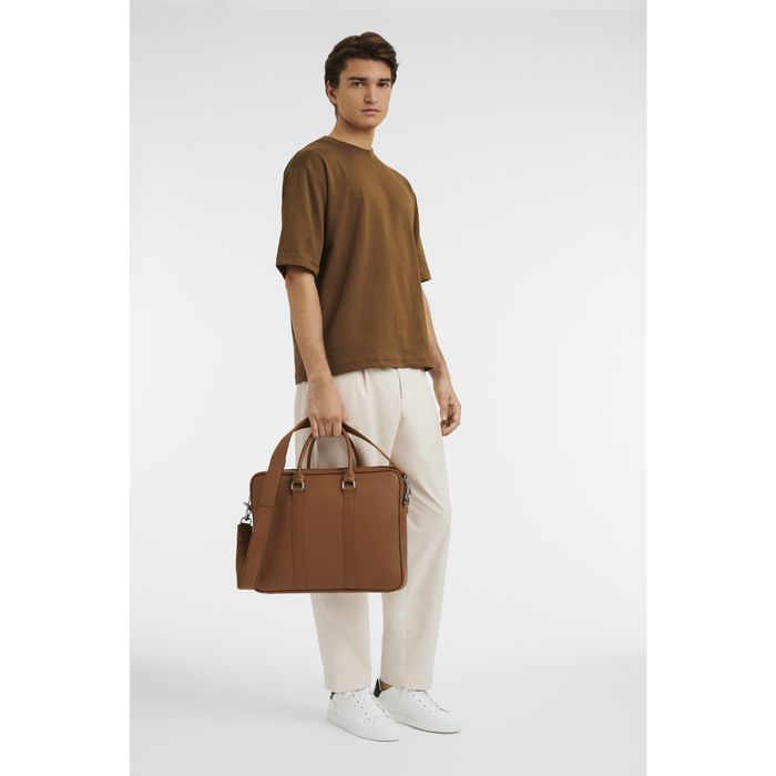 Longchamp Le Foulonne Naisten Salkku Caramel Colour | 0694813-IV