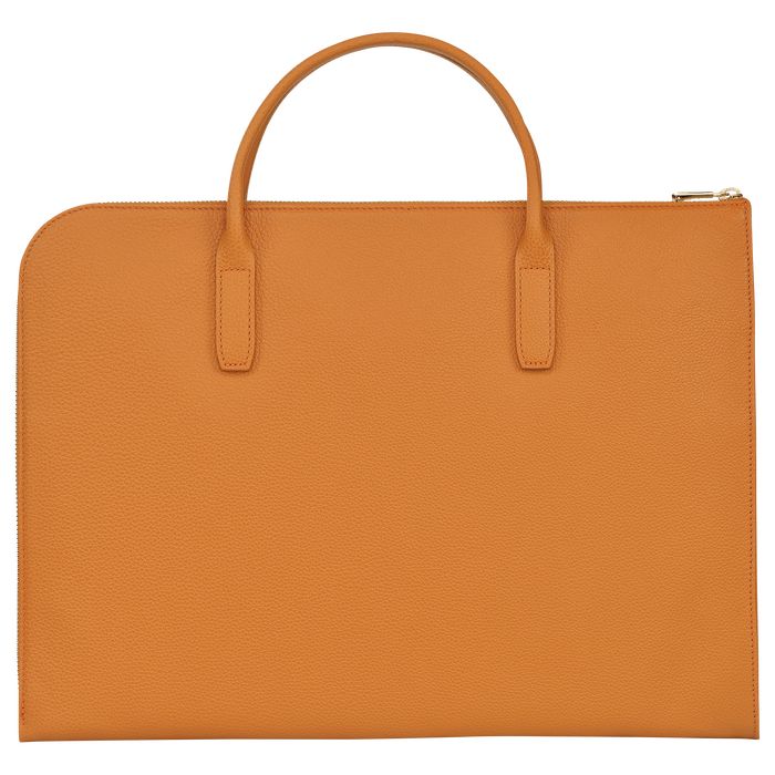 Longchamp Le Foulonne Naisten Salkku Oranssi | 8367950-MT