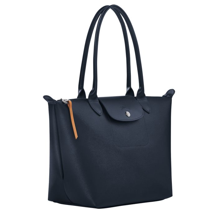 Longchamp Le Pliage City Naisten Olkalaukku Laivastonsininen | 7268104-ZT