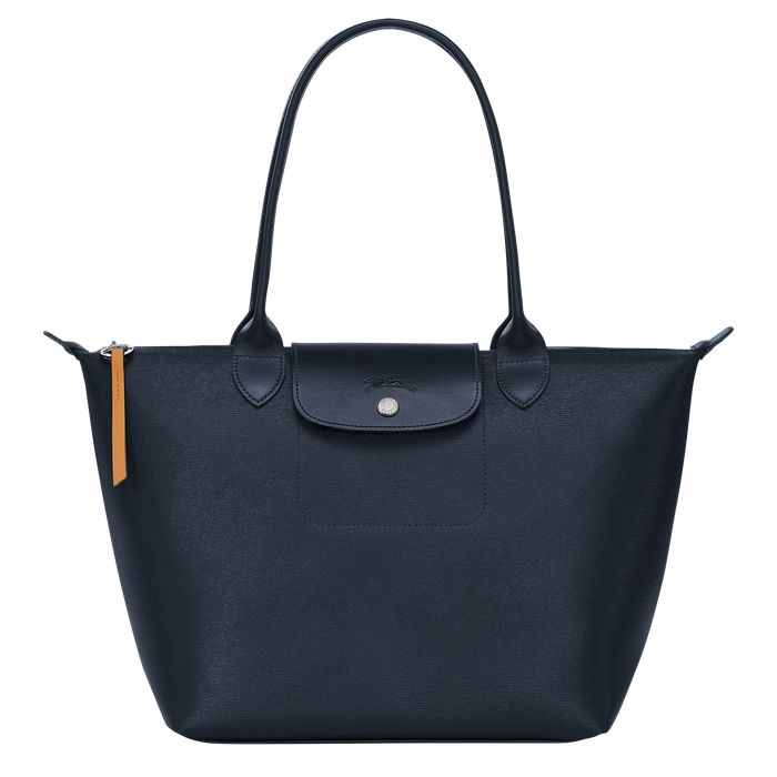 Longchamp Le Pliage City Naisten Olkalaukku Laivastonsininen | 7268104-ZT