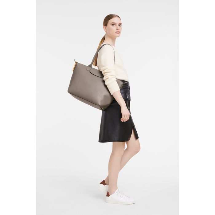 Longchamp Le Pliage City Naisten Olkalaukku Harmaat Ruskea | 9473081-PC