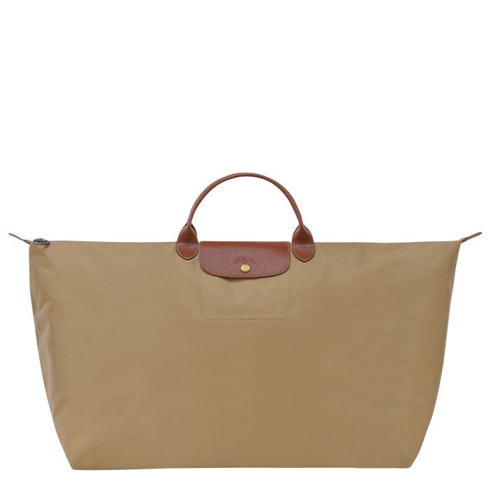 Longchamp Le Pliage Original Miesten Matkakassit Vaaleanoliivinvihreä | 6314975-OP