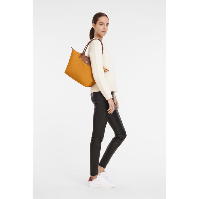 Longchamp Le Pliage Original Naisten Kangaskassit Oranssi | 6574309-RT