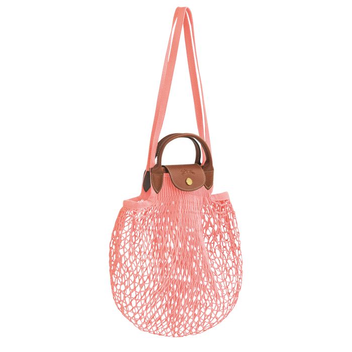 Longchamp Le Pliage filet Naisten Kangaskassit Pinkki | 8546723-WY