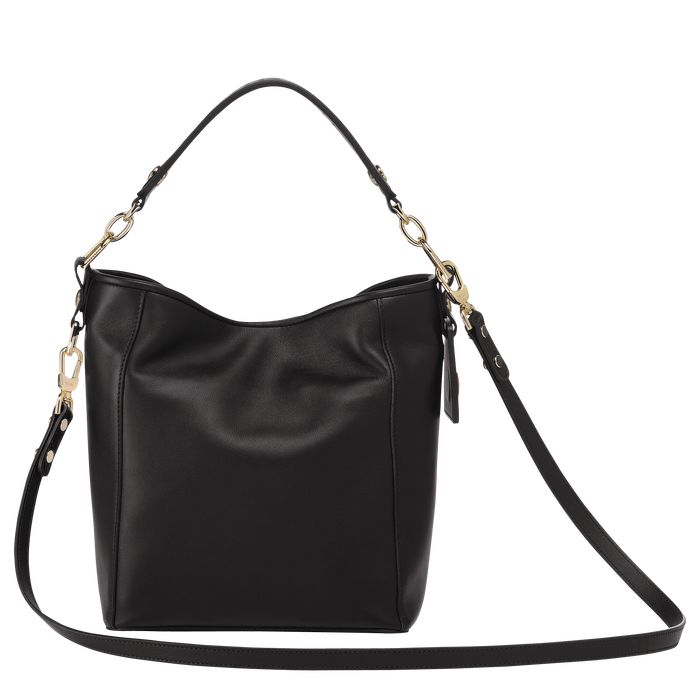 Longchamp Mademoiselle Naisten Olkalaukku Mustat | 4073126-EN