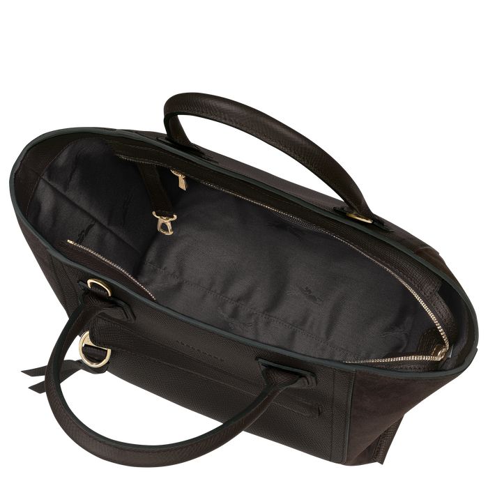 Longchamp Mailbox Naisten Käsilaukut Mustat | 6192587-XS