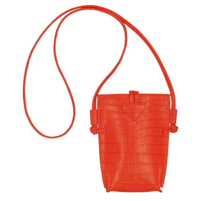 Longchamp Roseau Croco Naisten Mini Laukut Oranssi | 3298647-XI