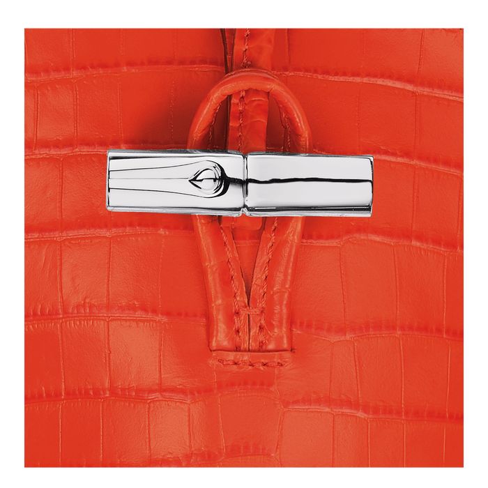 Longchamp Roseau Croco Naisten Mini Laukut Oranssi | 3298647-XI