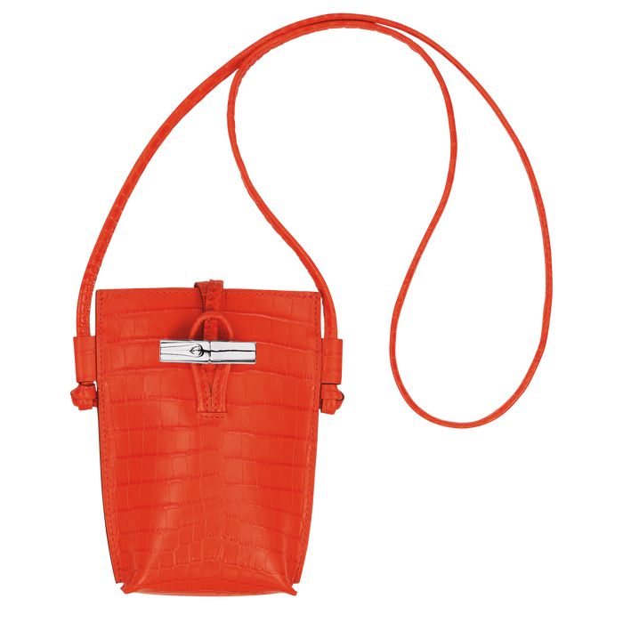 Longchamp Roseau Croco Naisten Mini Laukut Oranssi | 3298647-XI