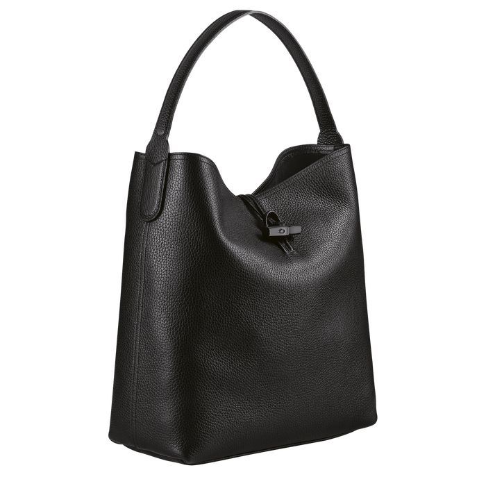 Longchamp Roseau Essential Naisten Olkalaukku Mustat | 1927640-EN