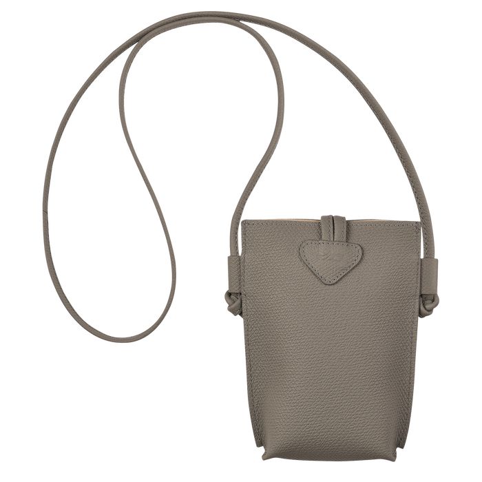 Longchamp Roseau Miesten Mini Laukut Tummanharmaat | 9125640-NR