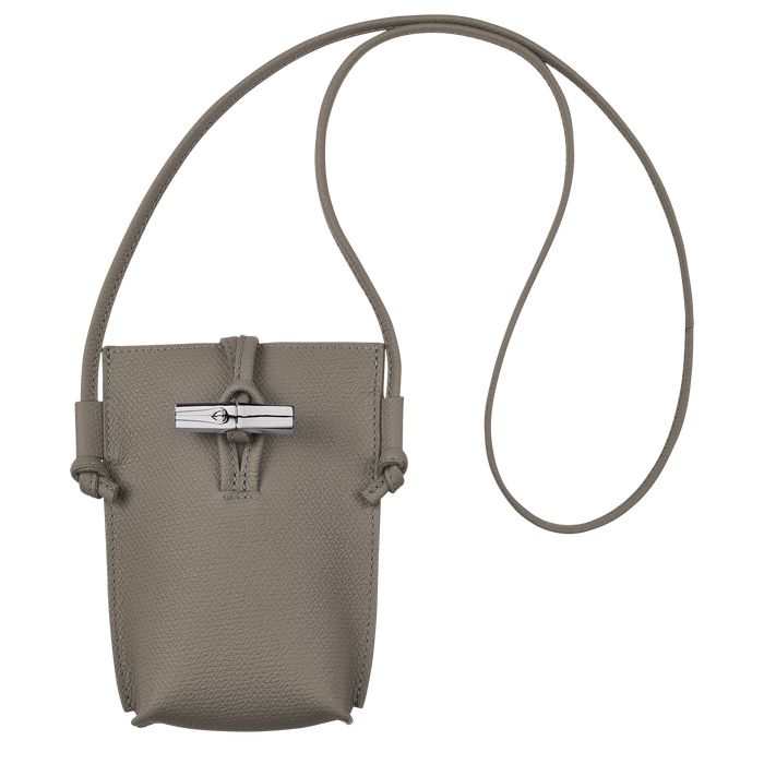 Longchamp Roseau Miesten Mini Laukut Tummanharmaat | 9125640-NR