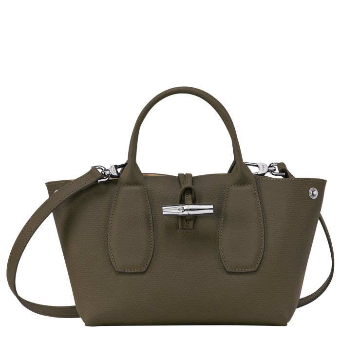 Longchamp Roseau Naisten Käsilaukut Khaki | 4219638-JF