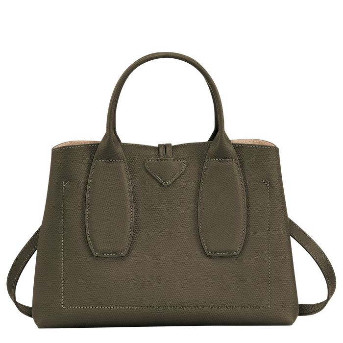 Longchamp Roseau Naisten Käsilaukut Khaki | 7392485-IL